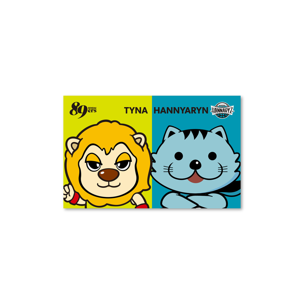 ティナ×はんニャリン コラボステッカー 詳細画像 1カラー 1